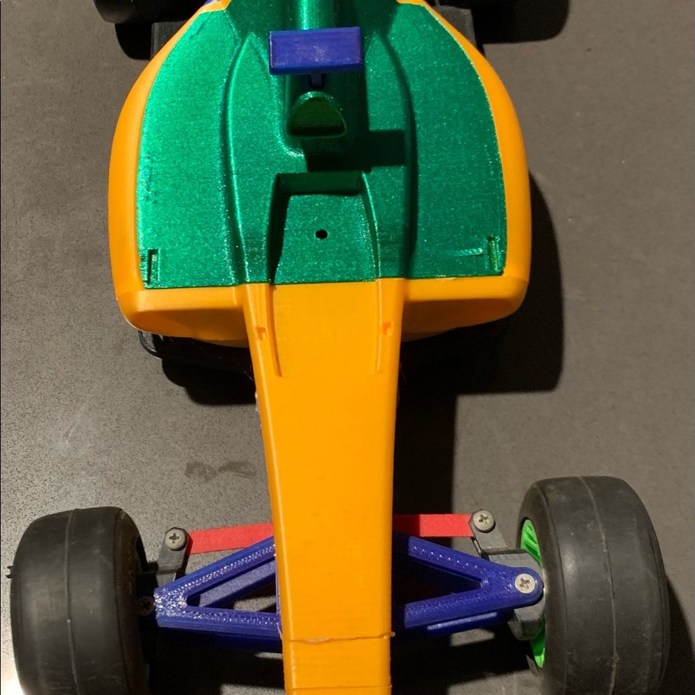 3D printed display f1 car decoration for office or home